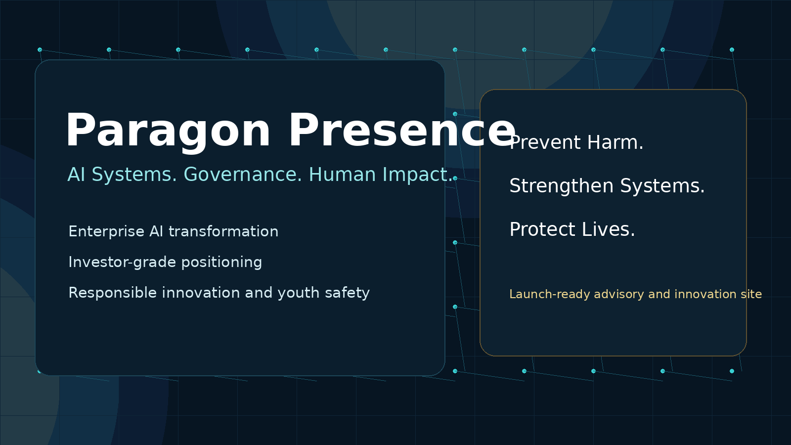 Paragon Presence premium launch banner
